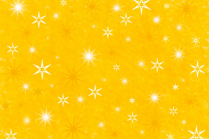 étoiles sur fond jaune